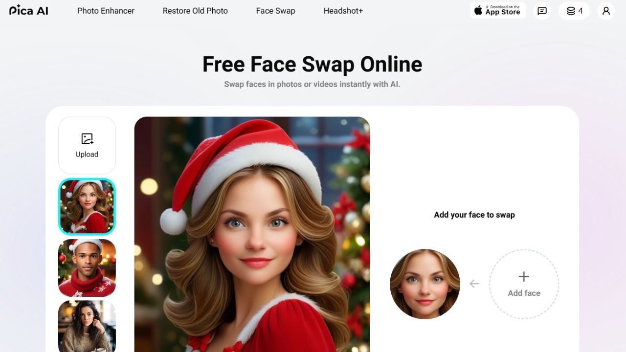 how does artguru face swap work