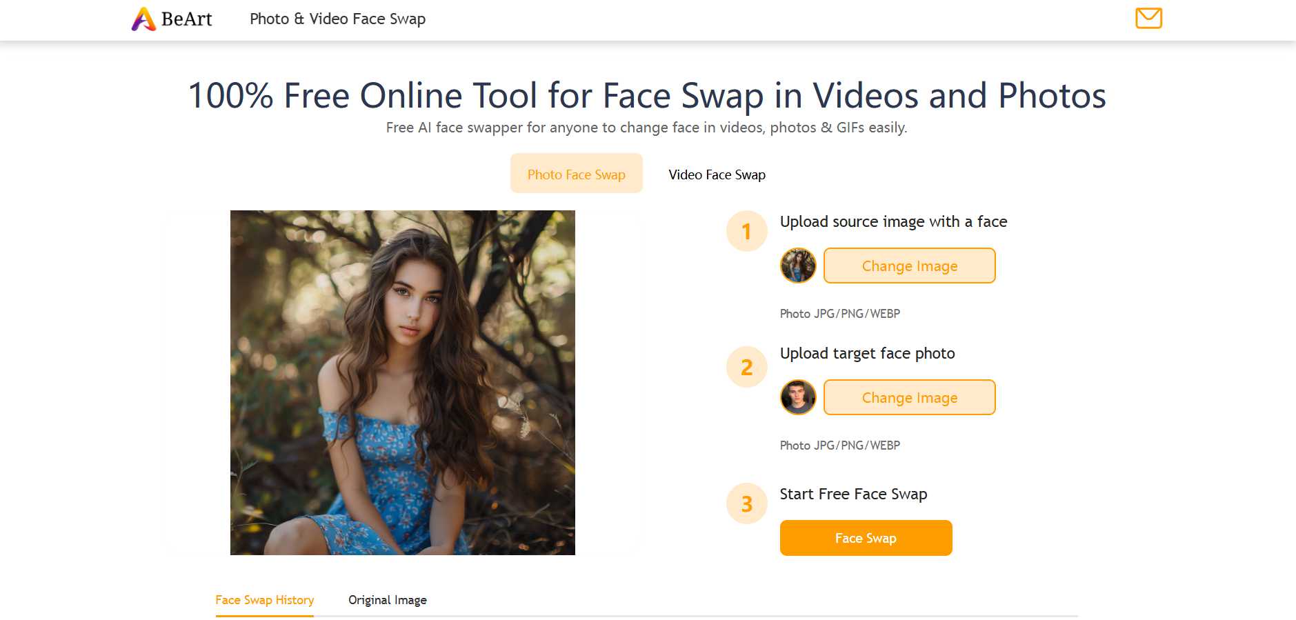 beart photo face swap