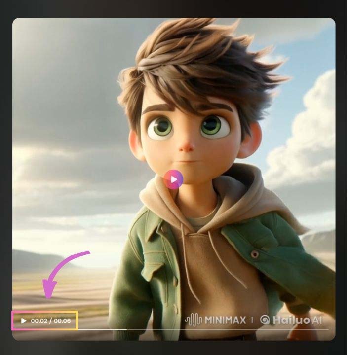 hailuo ai short video length