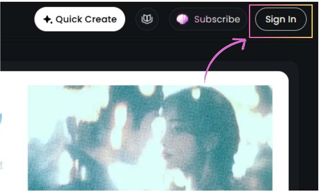 log in hailuo ai website