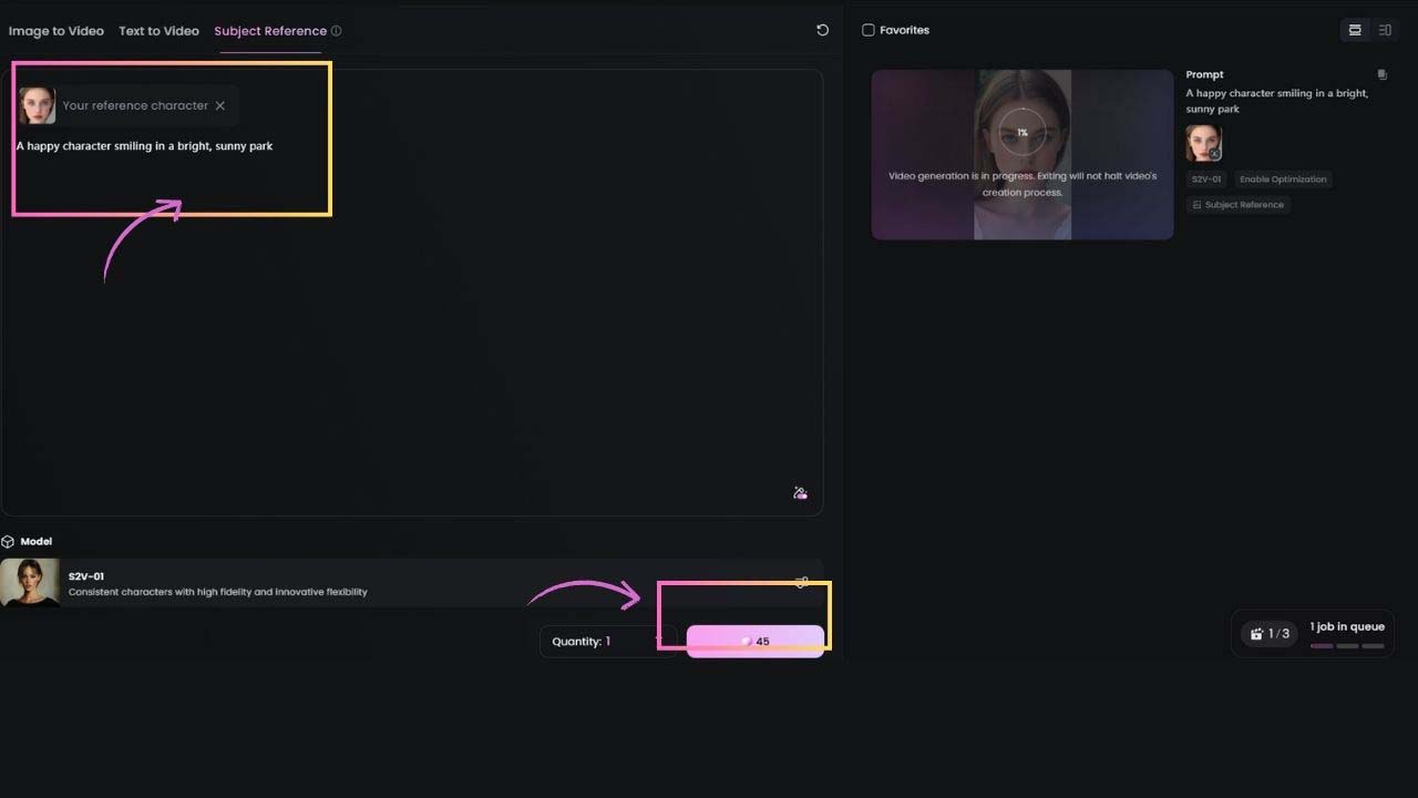 uploading a reference image on hailuo ai