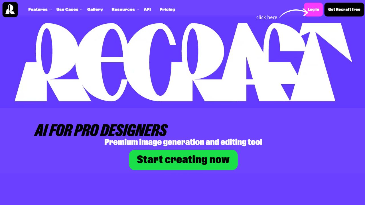 recraft ai website
